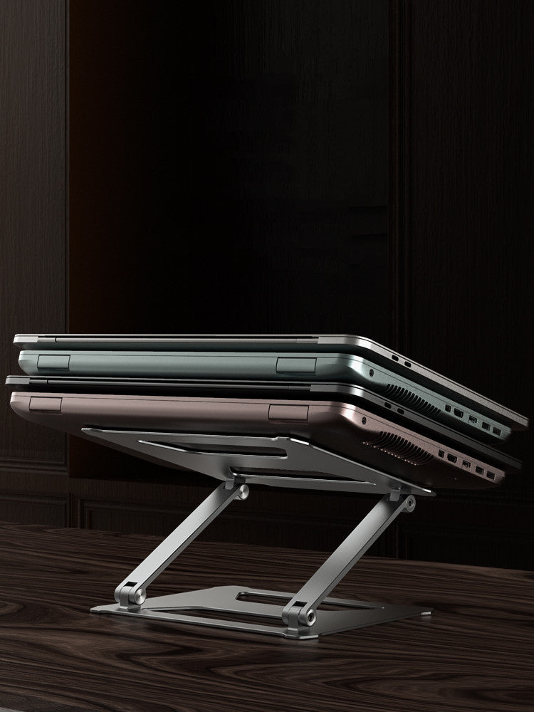 Laptop Bracket Adjustable Lifting Support Cervical Spine Protection Portable Aluminum Alloy Cooling Base