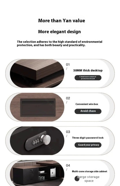 Office Table Computer Desk Sofa Offer Room Desks Gaming Desk Standing Mesa Para Computador Reading Study Professional Furniture